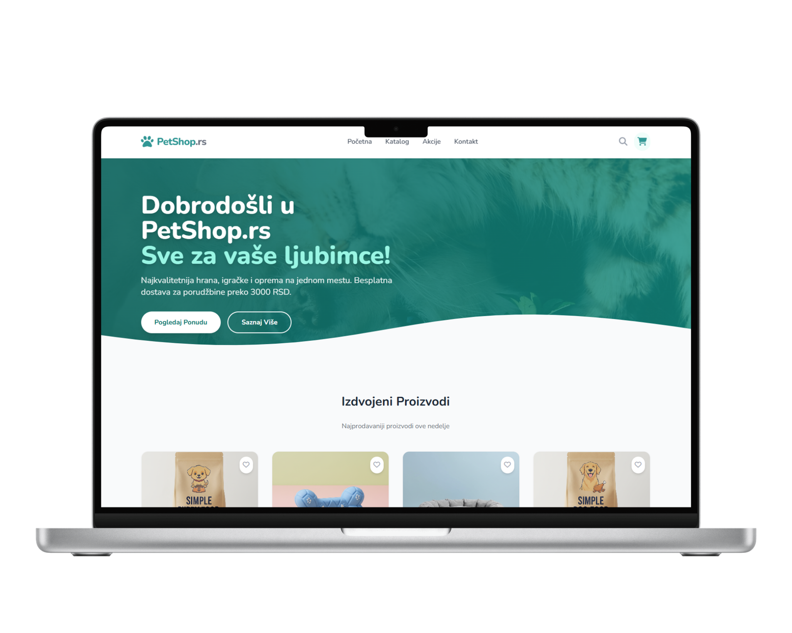 PetShop Desktop Preview